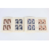 FRANCE CARNETS CROIX-ROUGE DE 1953 ET 1954 TIMBRES NEUFS** BELLE COTE 340€