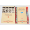 FRANCE COLLECTION DE CARNETS CROIX-ROUGE DE 1956 ET 1963 TIMBRES NEUFS**