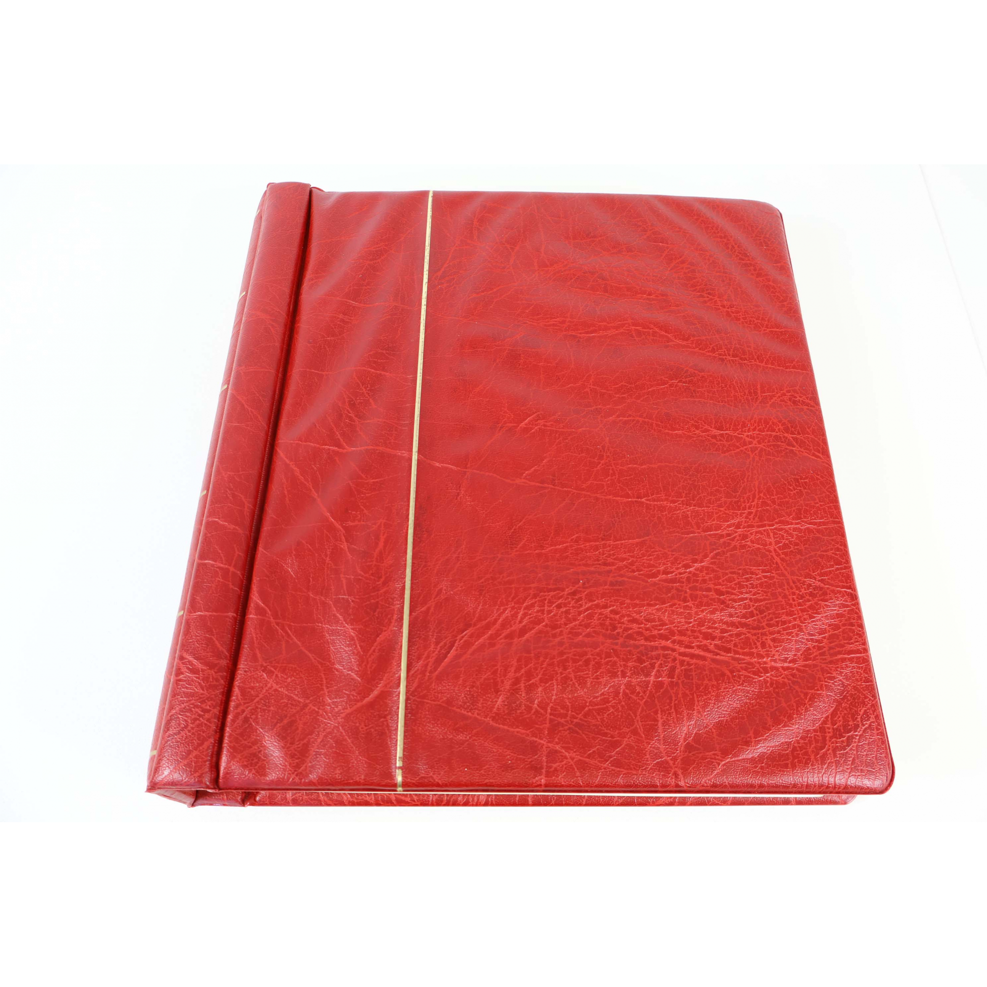 CLASSEUR HAUT DE GAMME LEUCHTTURM POUR UNE COLLECTION ANDORRE FR DE 1931 A 2024