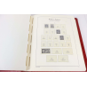 CLASSEUR HAUT DE GAMME LEUCHTTURM POUR UNE COLLECTION ANDORRE FR DE 1931 A 2024