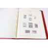 CLASSEUR HAUT DE GAMME LEUCHTTURM POUR UNE COLLECTION ANDORRE FR DE 1931 A 2024