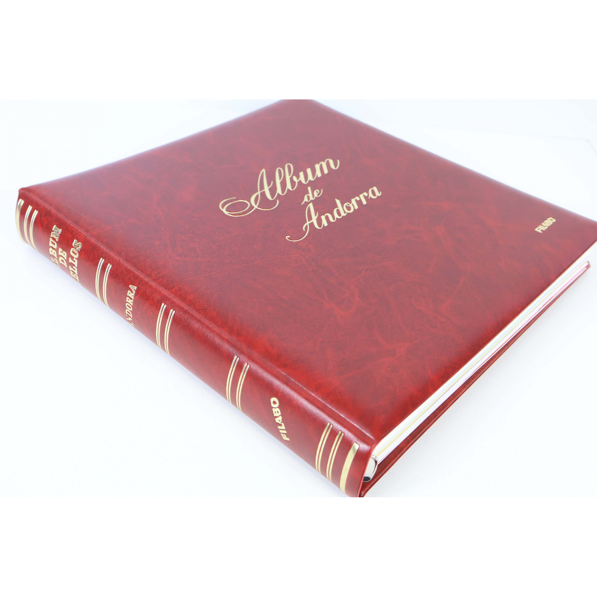 2 CLASSEURS HAUT DE GAMME FILABO POUR COLLECTION ANDORRE ESPAGNOL 1928 A 2019