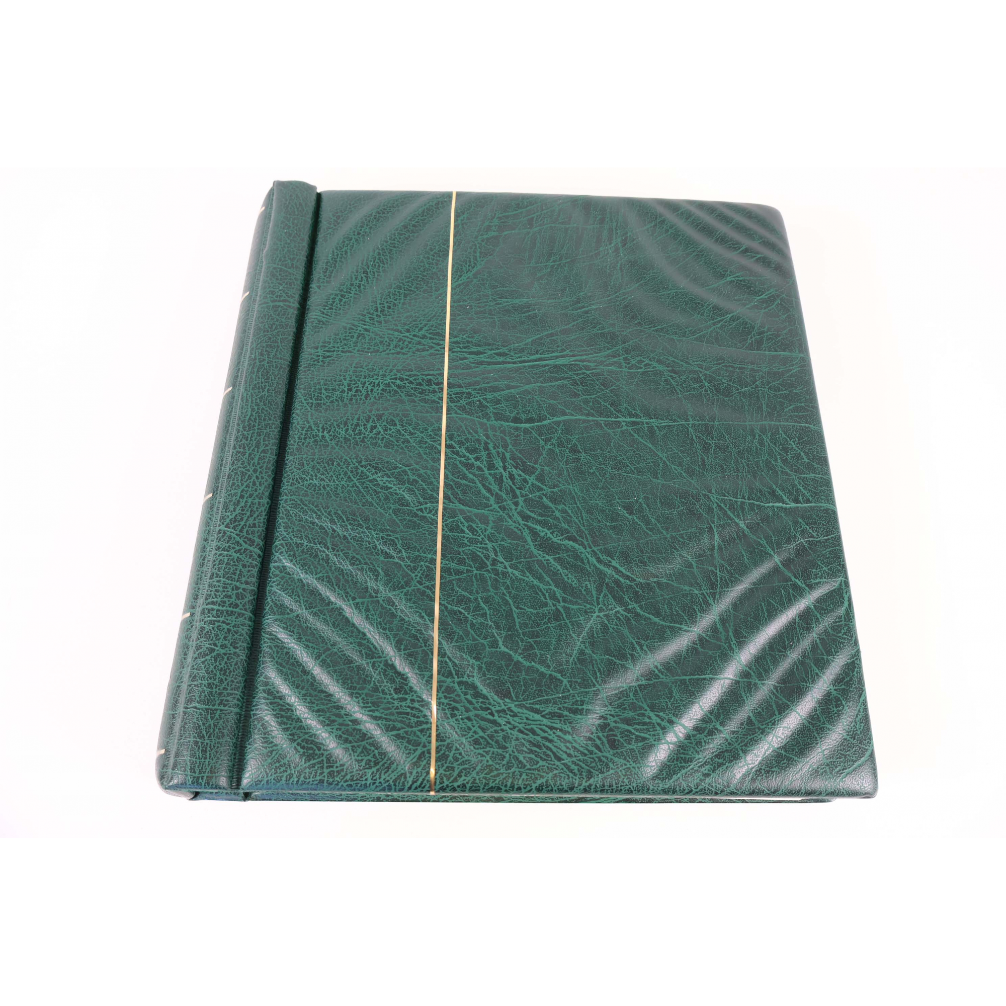 CLASSEUR HAUT DE GAMME LEUCHTTURM POUR UNE COLLECTION POLYNÉSIE FR 1958 A 1999