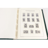 CLASSEUR HAUT DE GAMME LEUCHTTURM POUR UNE COLLECTION POLYNÉSIE FR 1958 A 1999
