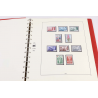 FRANCE COLLECTION COMPLÈTE DE 1968 À 1976 CLASSEUR TIMBRES NEUFS** SAFE-DUAL