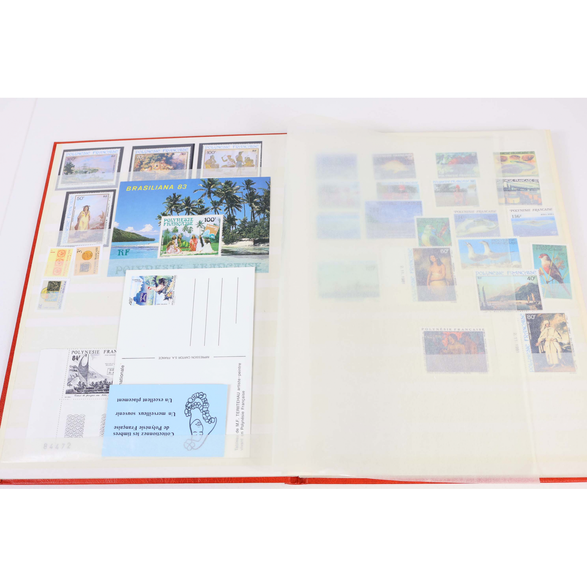 DOM-TOM COLLECTION POLYNÉSIE - WALLIS - NC - TAAF TIMBRES NEUFS** JUSQU'À 2002