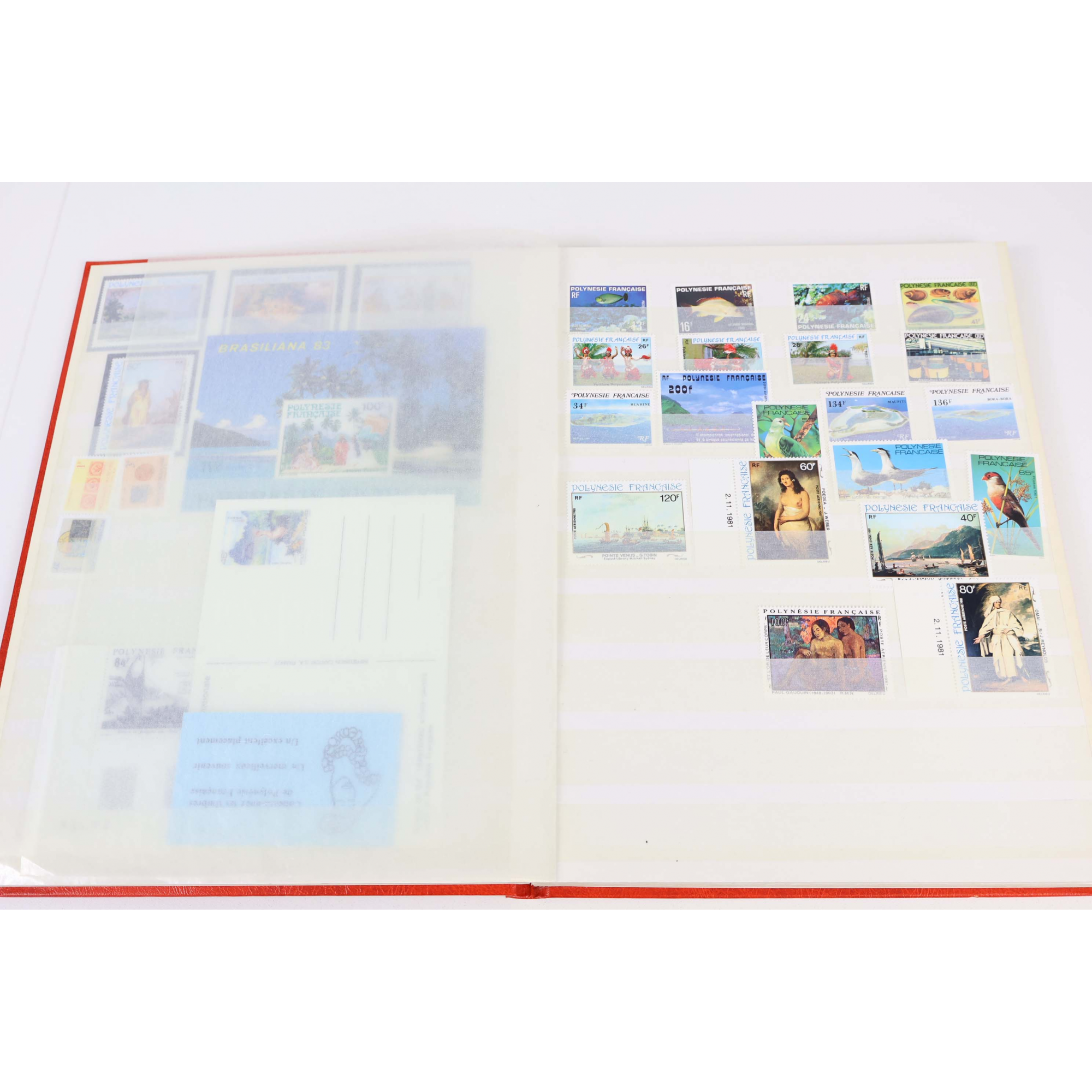 DOM-TOM COLLECTION POLYNÉSIE - WALLIS - NC - TAAF TIMBRES NEUFS** JUSQU'À 2002