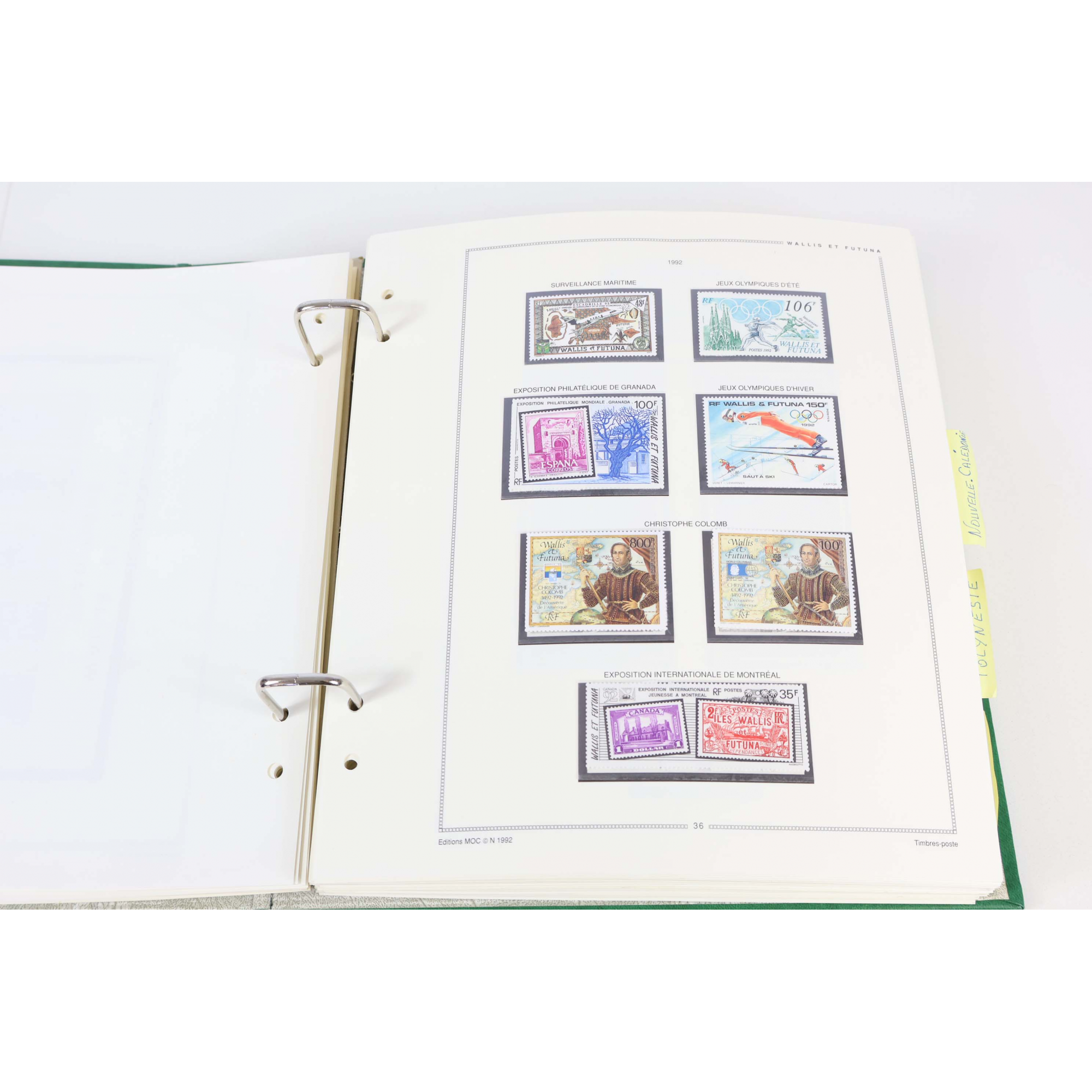 DOM-TOM COLLECTION POLYNÉSIE - WALLIS - NC - TAAF TIMBRES NEUFS JUSQU'À 1981/94