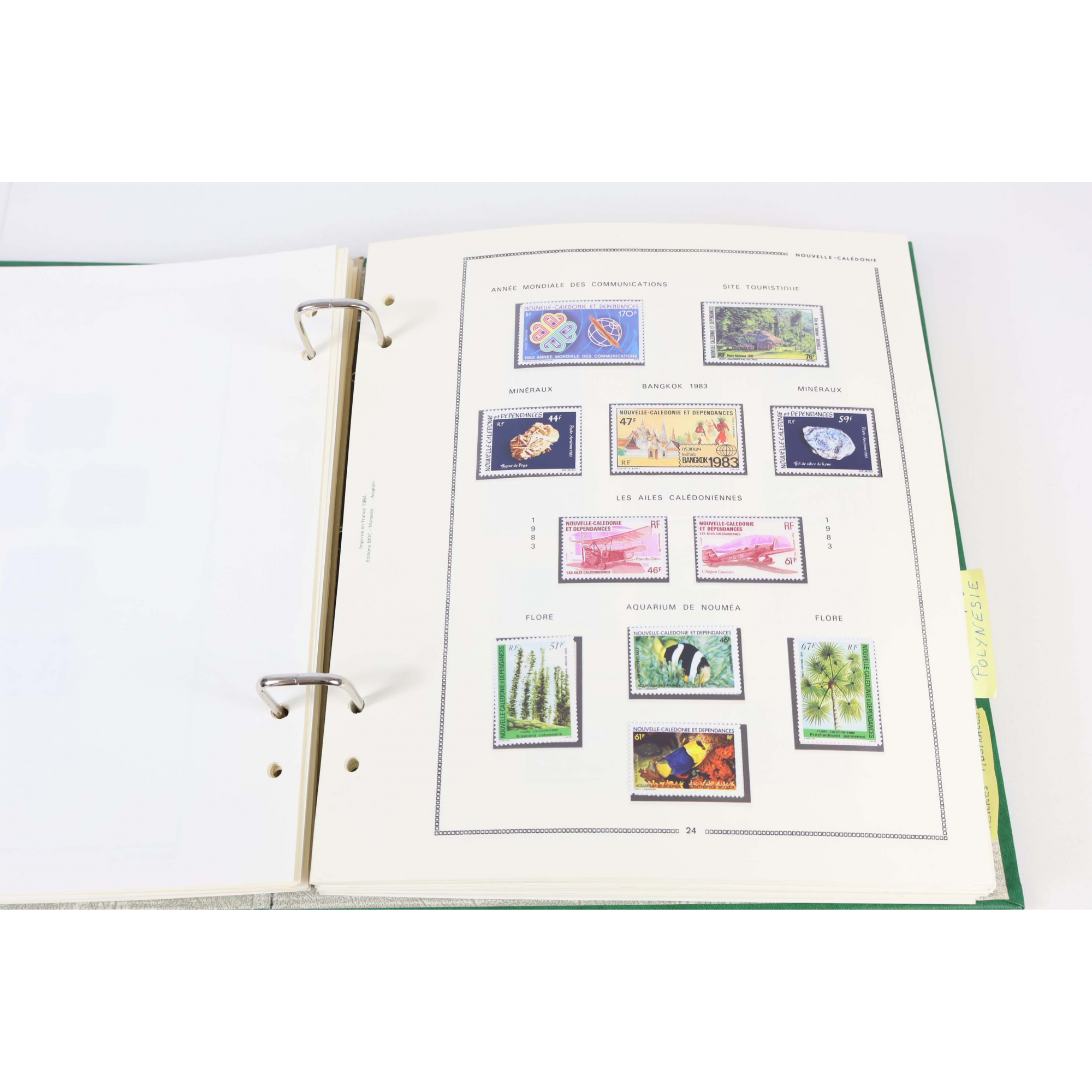 DOM-TOM COLLECTION POLYNÉSIE - WALLIS - NC - TAAF TIMBRES NEUFS JUSQU'À 1981/94