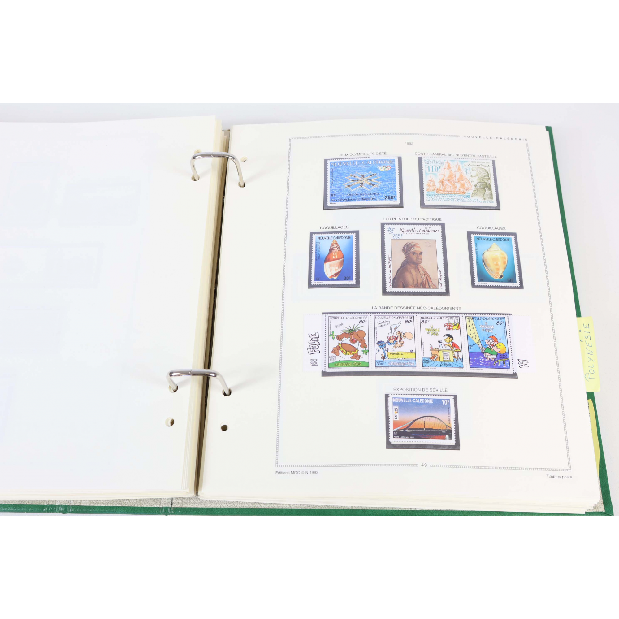 DOM-TOM COLLECTION POLYNÉSIE - WALLIS - NC - TAAF TIMBRES NEUFS JUSQU'À 1981/94