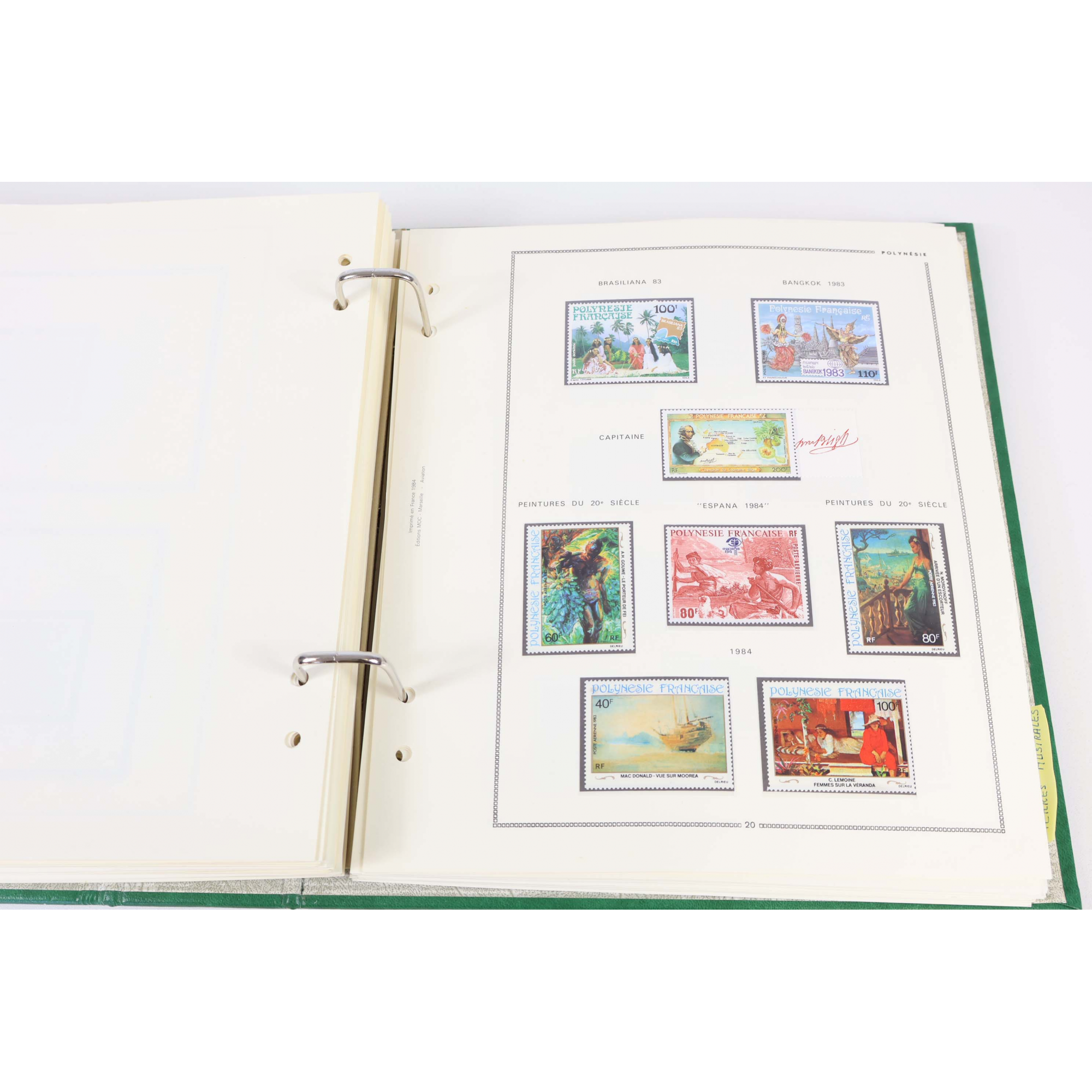 DOM-TOM COLLECTION POLYNÉSIE - WALLIS - NC - TAAF TIMBRES NEUFS JUSQU'À 1981/94