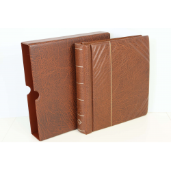 CLASSEUR HAUT DE GAMME LEUCHTTURM POUR COLLECTION NOUVELLE CALÉDONIE 1959 A 1999