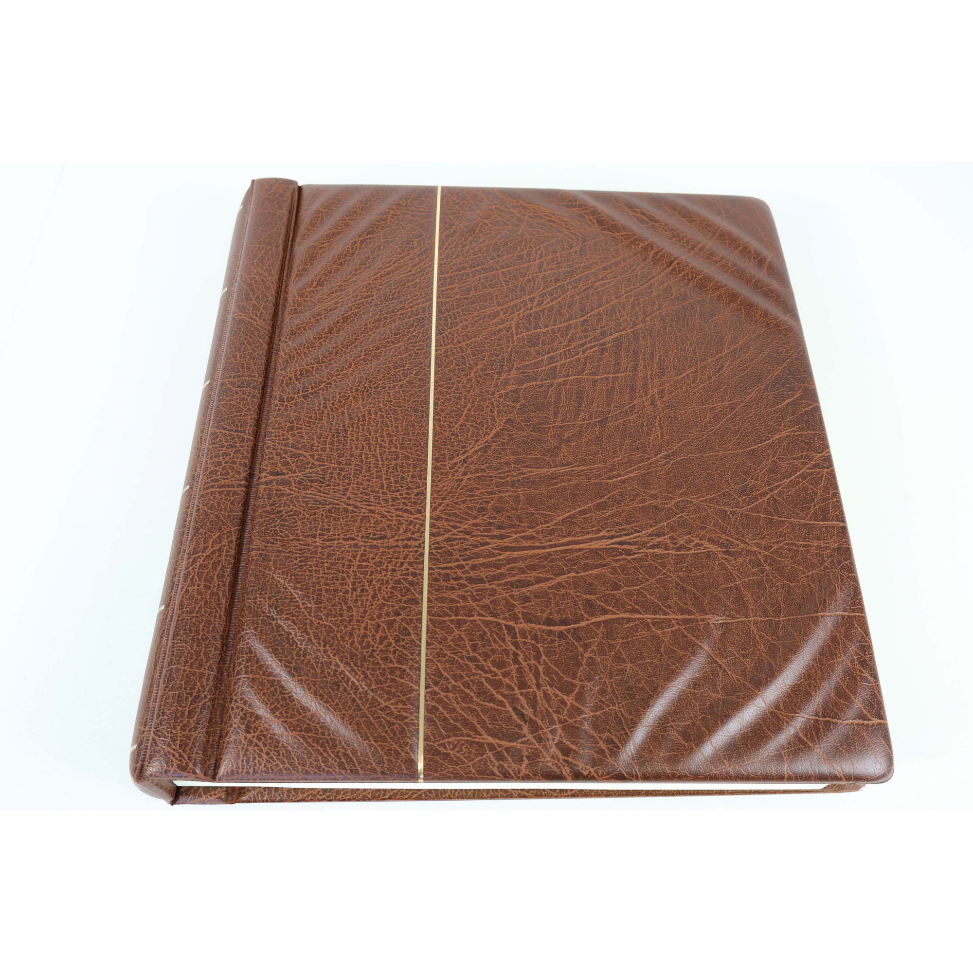CLASSEUR HAUT DE GAMME LEUCHTTURM POUR COLLECTION NOUVELLE CALÉDONIE 1959 A 1999