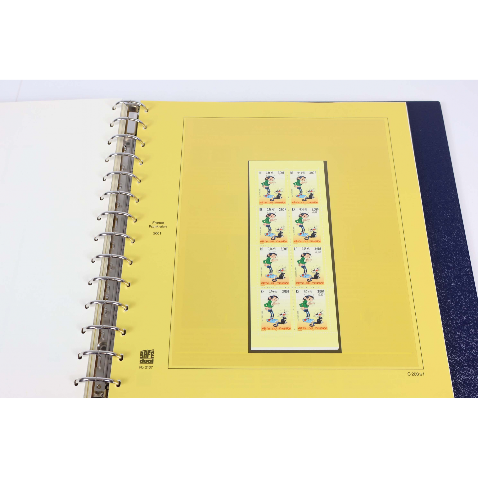 FRANCE COLLECTION COMPLÈTE DE 2000 À 2002 CLASSEUR TIMBRES NEUFS** SAFE-DUAL