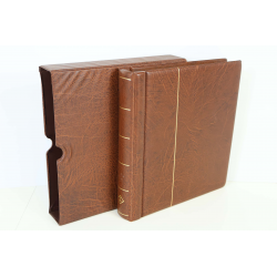 CLASSEUR HAUT DE GAMME LEUCHTTURM POUR COLLECTION NOUVELLE CALÉDONIE 2000 A 2019