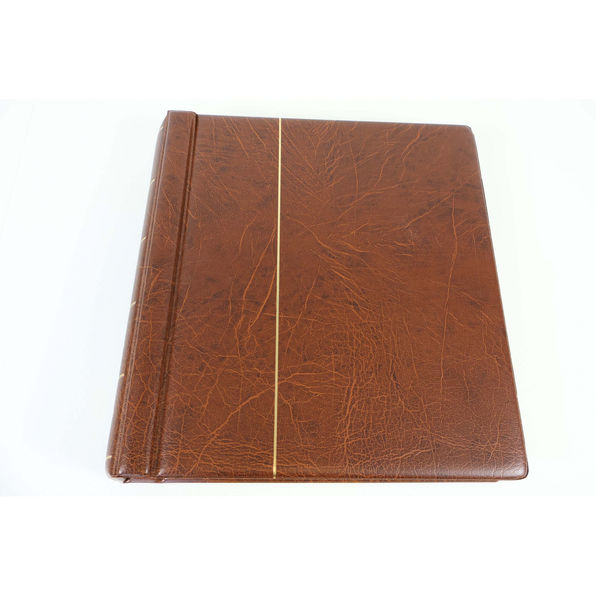 CLASSEUR HAUT DE GAMME LEUCHTTURM POUR COLLECTION NOUVELLE CALÉDONIE 2000 A 2019