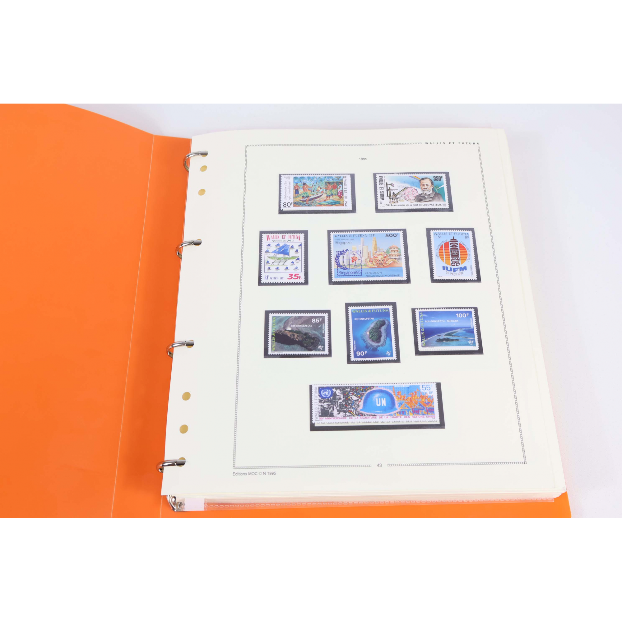 DOM-TOM COLLECTION POLYNÉSIE - WALLIS - NC TIMBRES NEUFS** DE 1995 À 2004