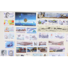 LOT TAAF, TIMBRES EN EUROS NEUFS** ENTRE 2015 ET 2020, VALEUR FACIALE 110€