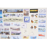 LOT TAAF, TIMBRES EN EUROS NEUFS** ENTRE 2015 ET 2020, VALEUR FACIALE 110€