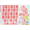 FRANCE LOT DE TIMBRES AUTOADHÉSIFS MODERNES TIMBRES NEUFS** VALEUR FACIALE 145€