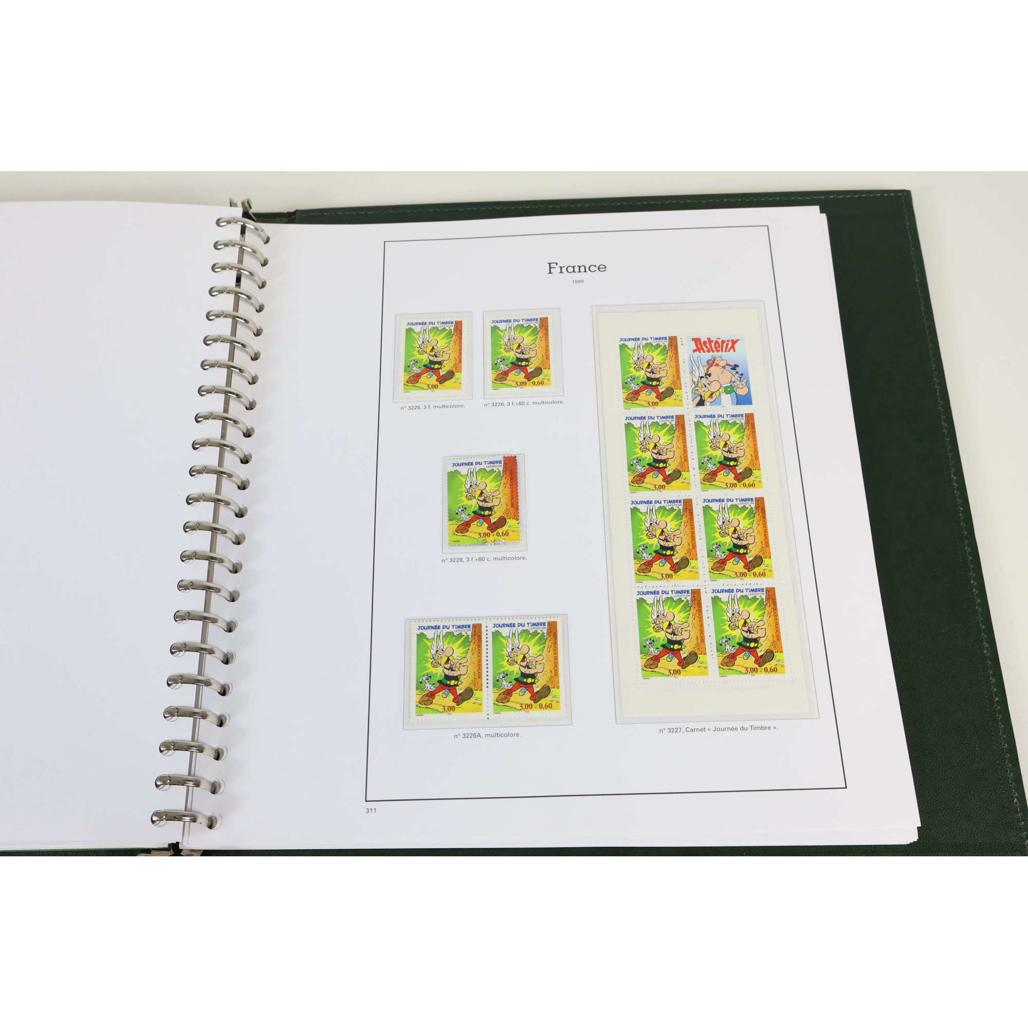 FRANCE COLLECTION COMPLÈTE 1992 À 1999 TIMBRES NEUFS** CLASSEUR HT DE GAMME YT