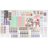 FRANCE LOT EN FRANCS TIMBRES NEUFS - CARNETS - BLOCS-FEUILLETS FACIALE 1447FFr