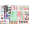 FRANCE LOT EN FRANCS TIMBRES NEUFS - CARNETS - BLOCS-FEUILLETS FACIALE 1447FFr