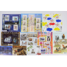 FRANCE LOT DE TIMBRES ET BLOCS-FEUILLETS NEUFS** DE 2015 FACIALE 80€