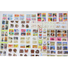 500 TIMBRES AUTOADHÉSIFS LETTRES VERTES 20G VP FRANCE, CARNETS POUR AFFRANCHIR