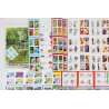 300 TIMBRES AUTOADHÉSIFS LETTRES VERTES 20G VP FRANCE, CARNETS POUR AFFRANCHIR