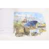 TAAF N° C248 CARNET DE VOYAGE SERGE MARKO EDITION PRESTIGE, 1999