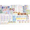 FRANCE LOT DE TIMBRES - BLOCS - CARNETS EN FRANCS TIMBRES NEUFS FACIALE 1454 FFR