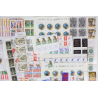 FRANCE LOT DE TIMBRES - BLOCS - CARNETS EN FRANCS TIMBRES NEUFS FACIALE 2219 FFR