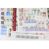 FRANCE LOT DE TIMBRES - BLOCS - CARNETS EN FRANCS TIMBRES NEUFS FACIALE 2219 FFR