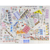 FRANCE LOT DE TIMBRES - BLOCS - CARNETS EN FRANCS TIMBRES NEUFS FACIALE 2211 FFR