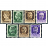 FRANCE TIMBRE DE GUERRE B NAVALE ITALIENNE DE BORDEAUX N°1-4-5-6-10-11-12 NEUFS