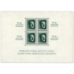 ALLEMAGNE YT BLOC N°11 NEUF** BELLE COTE ANNÉE 1937 PERCAGE EN LIGNES HORIZ