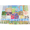 LOT BLOCS-FEUILLETS TIMBRES EUROS AVEC DÉFAUTS POUR AFFRANCHIR FACIALE 203€