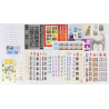 LOT BLOCS ET CARNETS TIMBRES EN FRANCS AVEC DÉFAUTS POUR AFFRANCHIR VF 139.55€