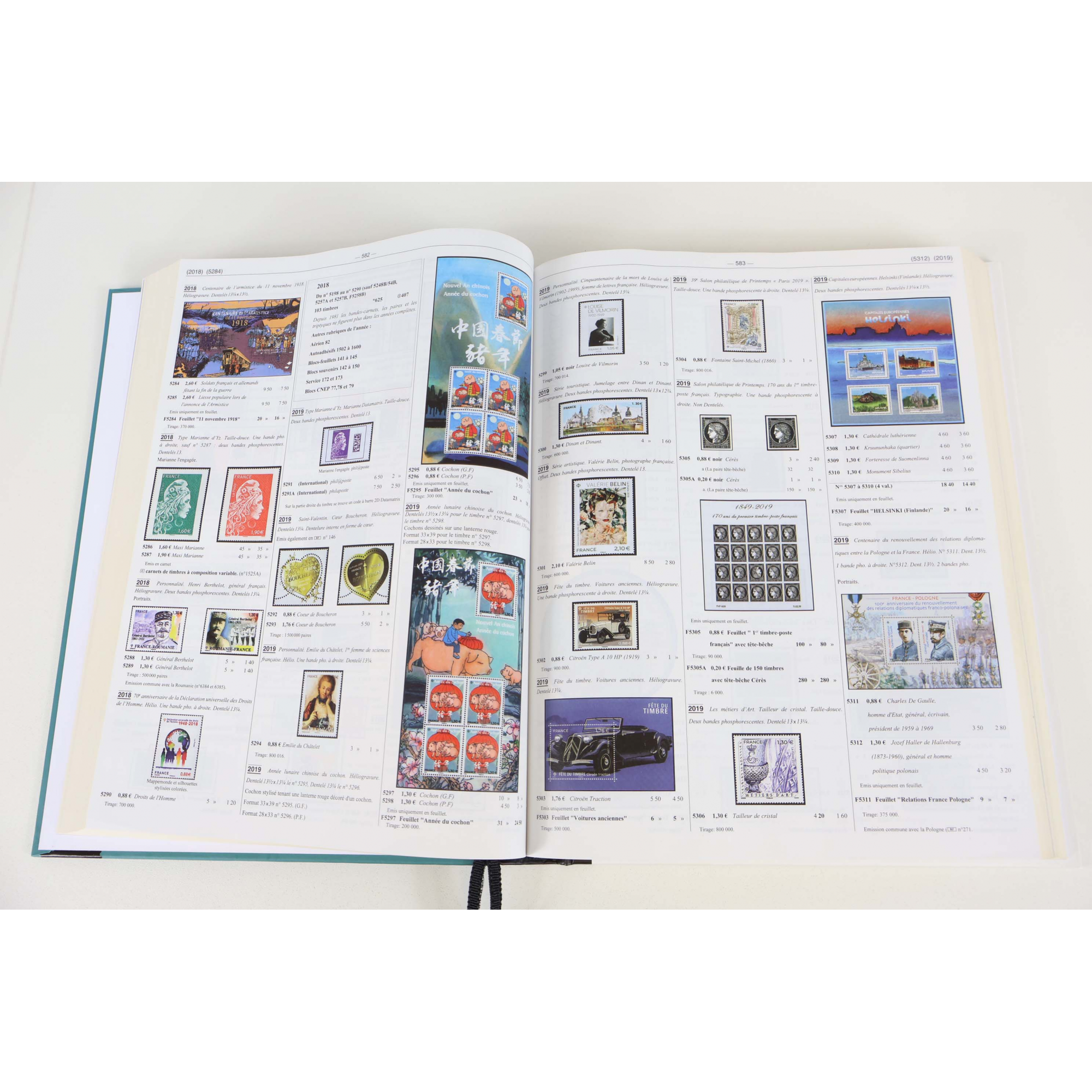 CATALOGUE DE COTATION YVERT ET TELLIER TIMBRES DE FRANCE, EDITION 2026,