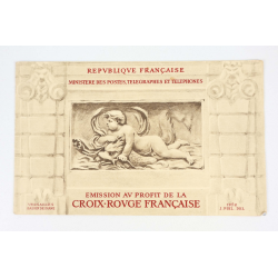 FRANCE CARNET CROIX-ROUGE DE 1952 TIMBRES NEUFS** BELLE QUALITÉ COTE 550€