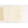 FRANCE CARNET CROIX-ROUGE DE 1955 TIMBRES NEUFS** AVEC BELLES GOMMES COTE 450€