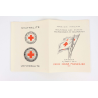 FRANCE CARNET CROIX-ROUGE DE 1955 TIMBRES NEUFS** AVEC BELLES GOMMES COTE 450€