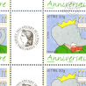 FEUILLE PERSONNALISÉE TIMBRES ANNIVERSAIRE BABAR F3927A AVEC VIGNETTE CÉRÈS