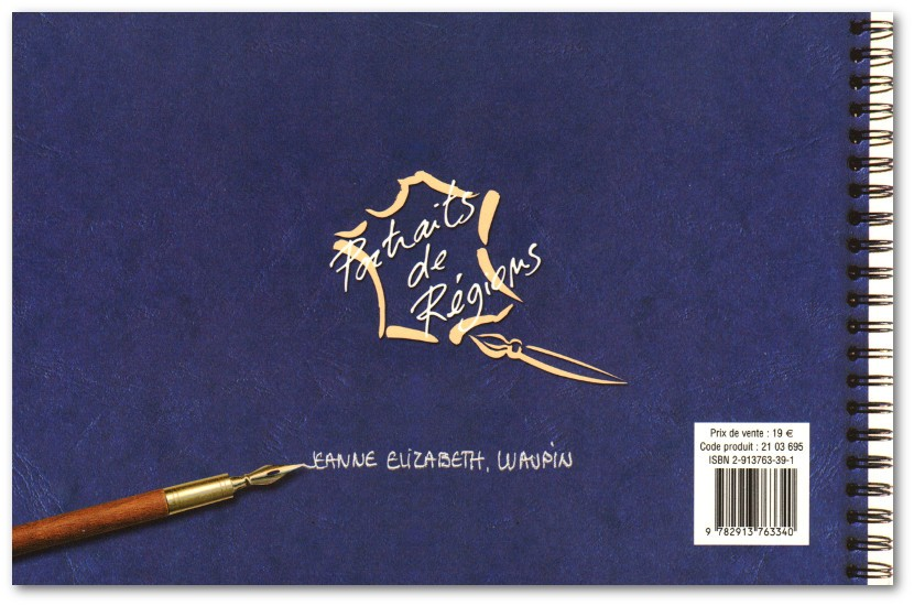 TIMBRES BLOC FEUILLET portraits de régions "La France à vivre 1" 2003 N