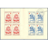 CARNET CROIX-ROUGE N°2009 TIMBRES NEUFS** 1960