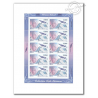 POSTE AERIENNE N° 68 ADRIENNE BOLLAND COLLECTOR FEUILLE DE 10 TIMBRES NEUFS**