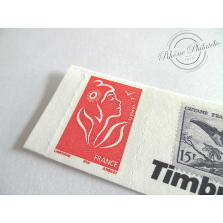 TIMBRE PERSONNALISE N°3802A MARIANNE LAMOUCHE TIMBRES MAGAZINE, AUTOADHESIF