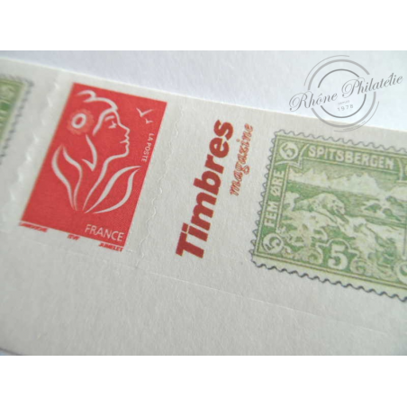 TIMBRE PERSONNALISE N°3802A PAIRE MARIANNE LAMOUCHE TIMBRES MAGAZINE SPITZBERG