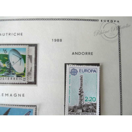 COLLECTION MOC EUROPA 1957-1990, timbres neufs